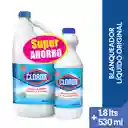 Blanqueador Clorox Original 1.8 lt + 530 ml