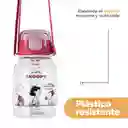 Vaso Plástico Correa Para el Hombro Snoopy Rojo 600 mL Miniso
