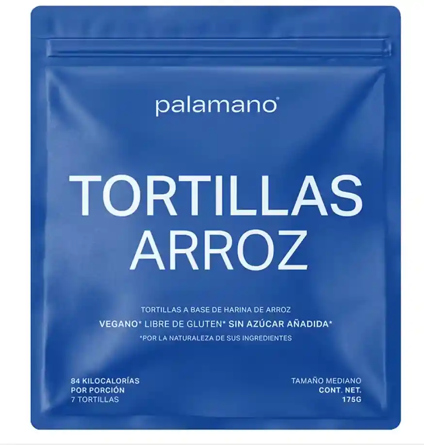Tortillas Palamano de Harina de Arroz