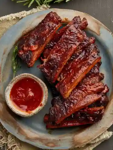 Costilla a la bbq