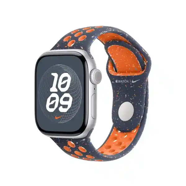 Correa Apple Watch Blue Flame Nike Sportband M/L 46 mm