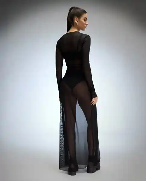 Vestido Mujer Negro Talla S 672G084_NEG193909 Americanino