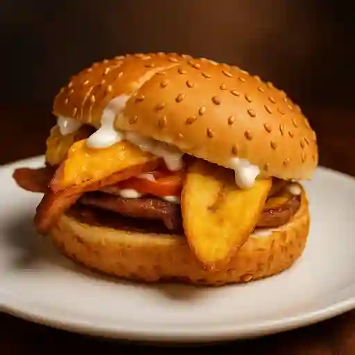 Hamburguesa Sencilla