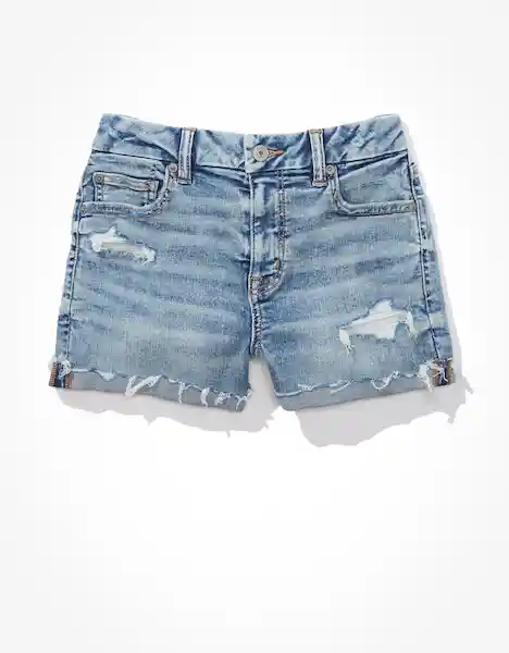 Short Mujer Azul Talla 0 400381333696 American Eagle