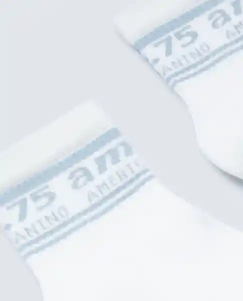 Medias Unisex Crudo Talla 10-12 769G501_CRU120304 Americanino