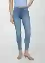 Jean Pushup Tejano Medio Talla 46 Mujer Mango