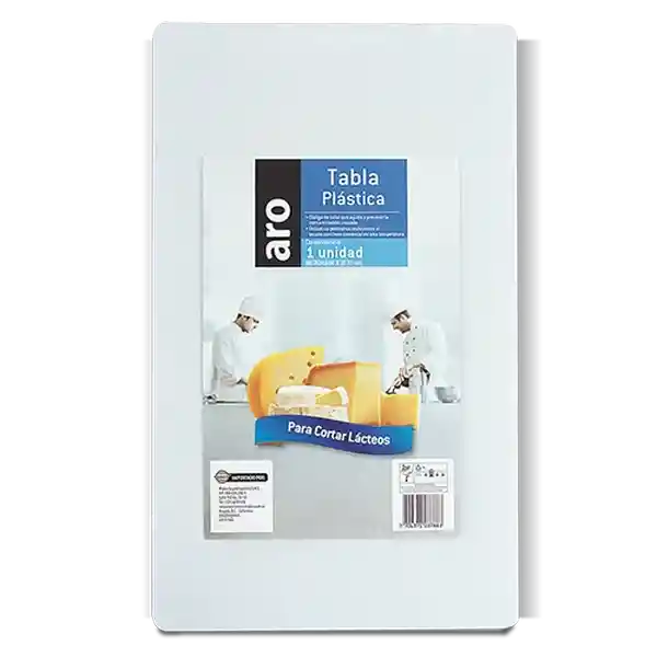 Aro Tabla Para Cortar Blanca 30 x 20 x 1 cm