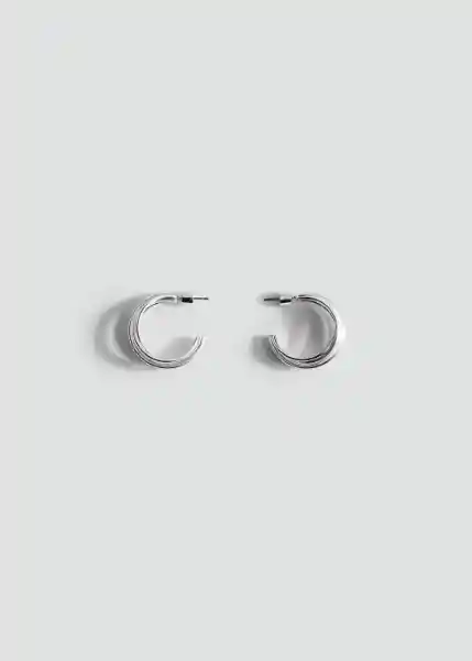 Pendientes Jane Plata Talla 99 Mujer Mango