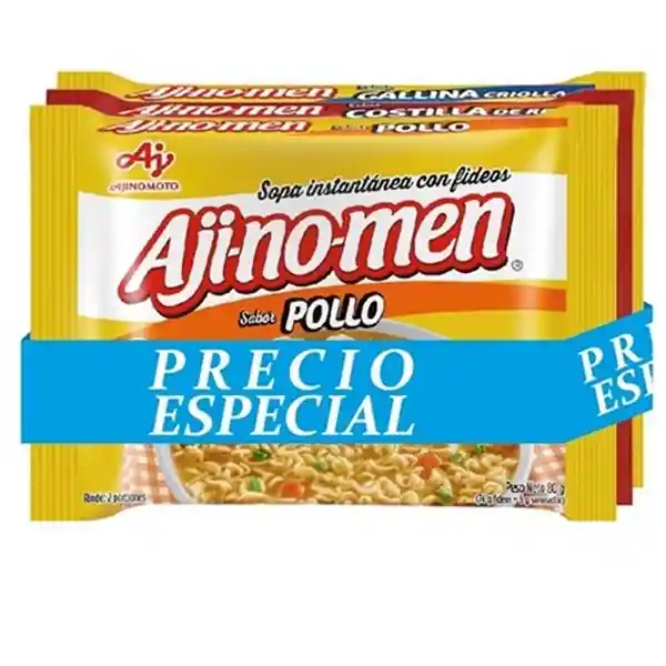 Ajinomen Sopa Instantánea Fideo Surtido