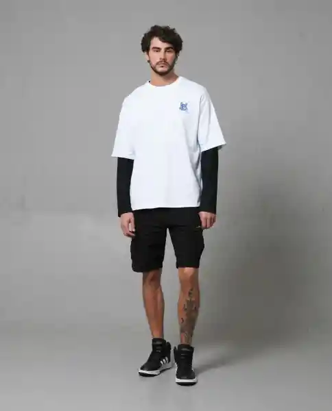 Camiseta Hombre Blanco XL 103G020_BLA110601 Rifle