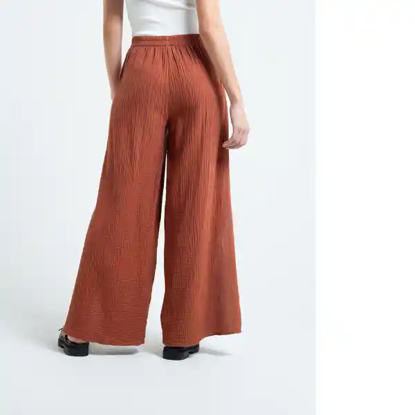 Pantalón Nerd Mujer Café Secoya Medio Talla M 432E304 Naf Naf