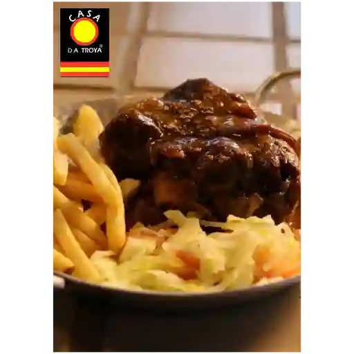 Manitas de cerdo al jengibre