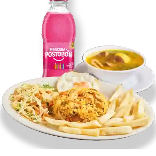 Combo Arroz con Pollo