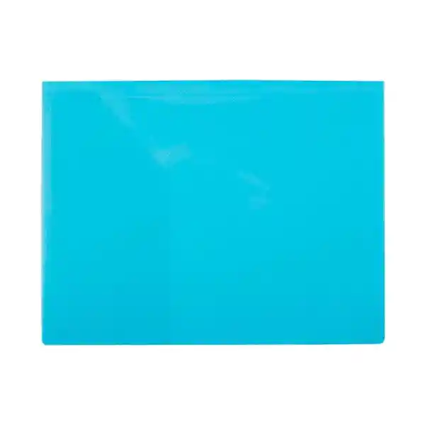 Keepermate Carpeta Doble Bolsillo Carta Azul Clear