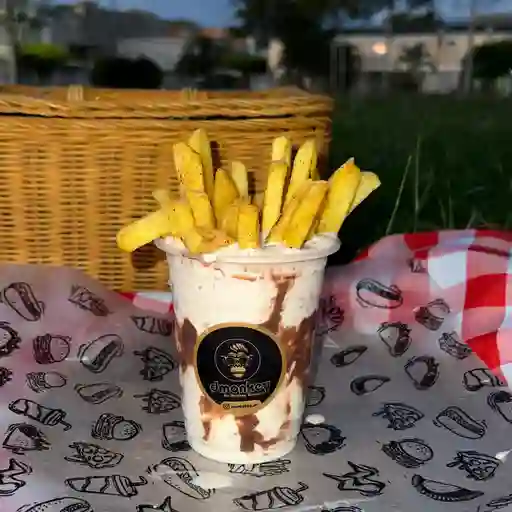 Monkshake fries y cream