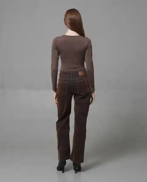 Pantalón Mujer Café Talla 6 269G026_CAF190808 Rifle