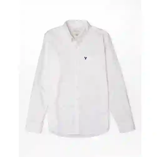 Camisa Blanco Talla Medium Hombre American Eagle