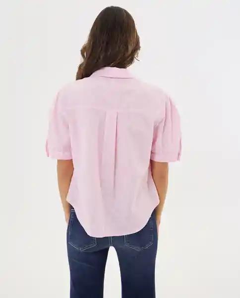 Camisa Rosa Sarón Medio Talla XXL 612F067 Esprit