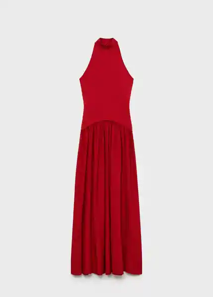 Vestido Marti Rojo Talla M Mujer Mango