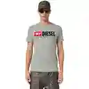 Diesel Camiseta Hombre Adulto Gris Talla M T-DIEGOR-DIV