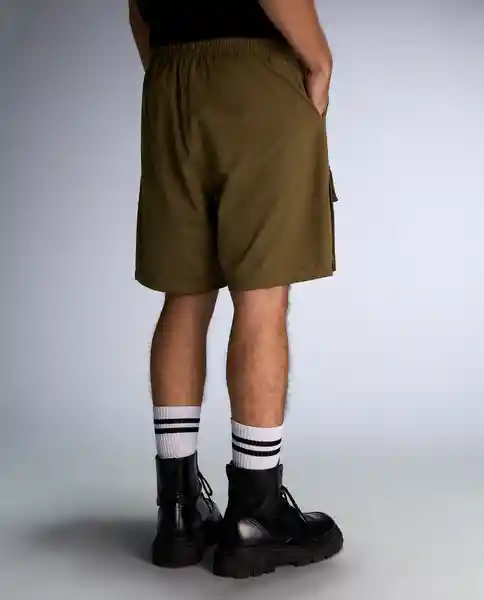 Bermuda Hombre Verde Talla 34 852G080_VER170620 Americanino