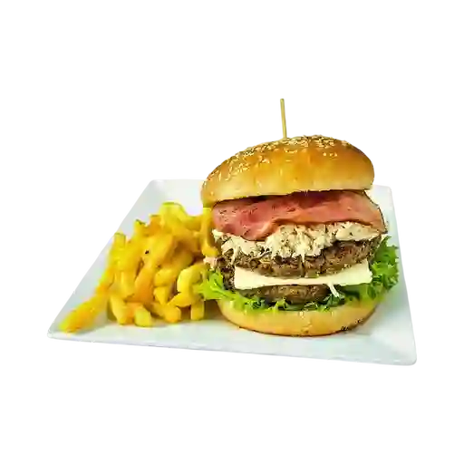 Hamburguesa Maxi Riko
