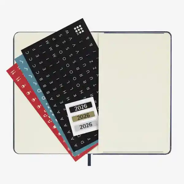 Moleskine Agenda Diaria Azul Pequeña Sc 2026