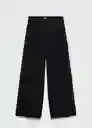 Pantalón Nala-H Negro Talla S Mujer Mango