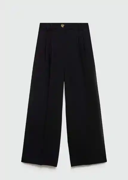 Pantalón Nala-H Negro Talla S Mujer Mango