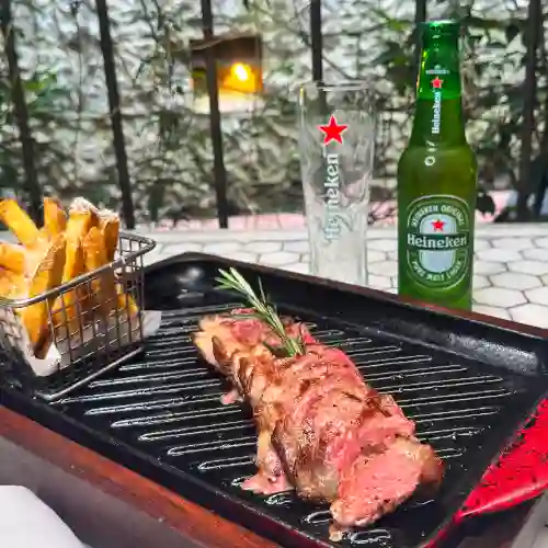 Heineken And Steak