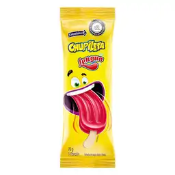 Colombina Paleta De Agua Lengua Fresa Lengua