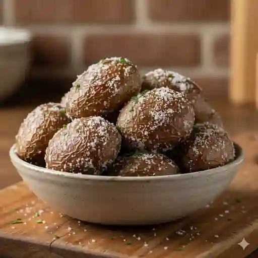 Porción de papa cocida