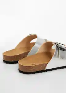 Sandalias Ale Plata Talla 39 Niñas Mango