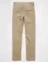 Pantalón Mujer Beige Talla: 8 REGULAR 5126212 American Eagle