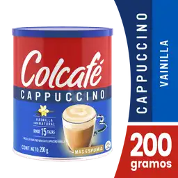 Colcafé Café Cappuccino Sabor a Vainilla