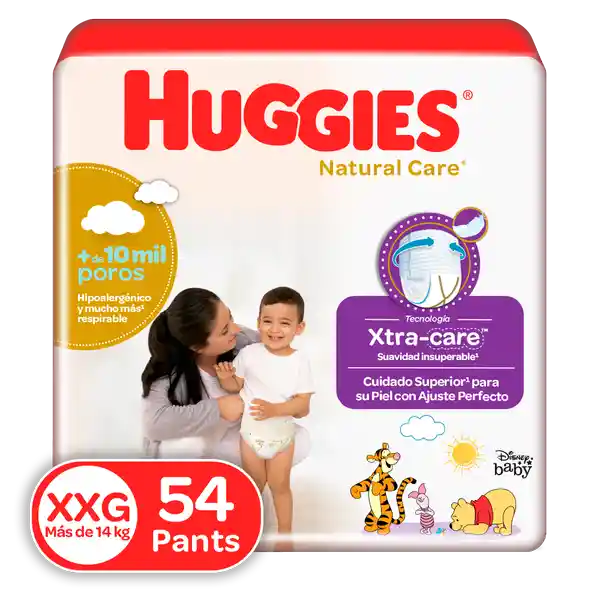 Huggies Pañal Natural Care Pants Etapa 5/XXG