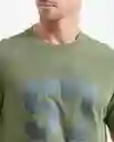 Camiseta Basic Masculino Verde Galeras Ultraoscuro M Chevignon