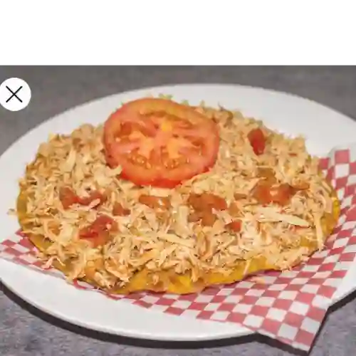 Tostada con Pollo