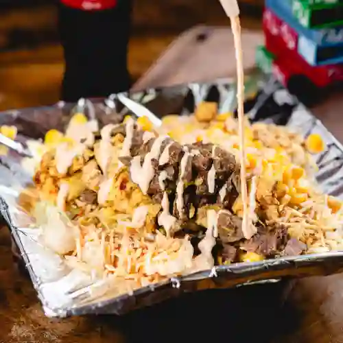 Chuzo Lomo con Maíz