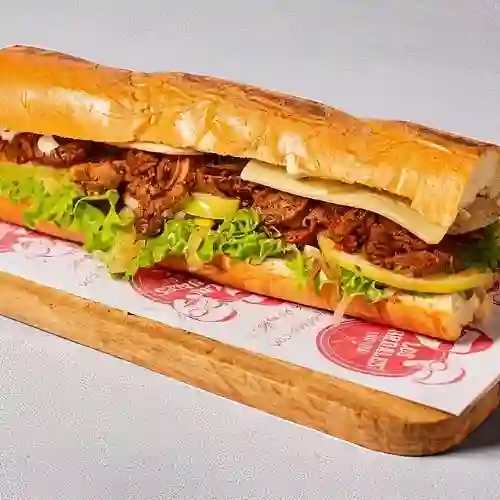 Sanduchales Michael Jordan + Papas.