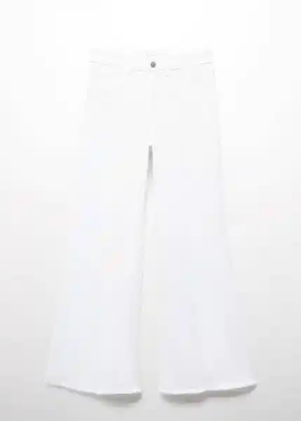 Jean Widefit Blanco Talla 20 Niñas Mango