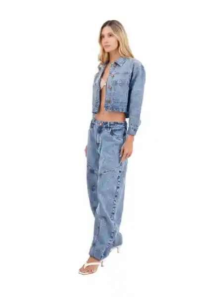 Chaqueta Jean Amy Azul M Mercedes Campuzano