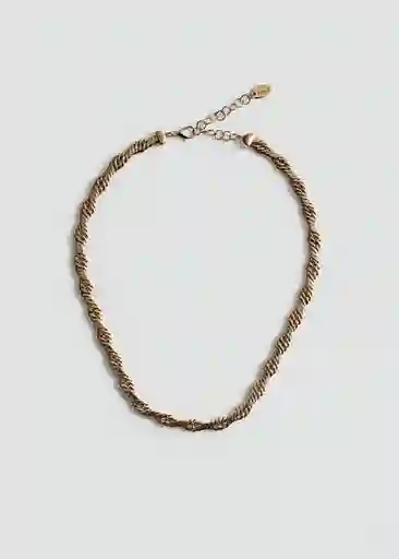 Collar Deb Oro Mujer Mango