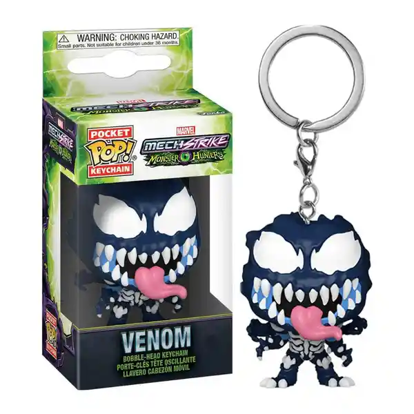 Funko Pop! Llavero Marvel Mech Strikers Venom