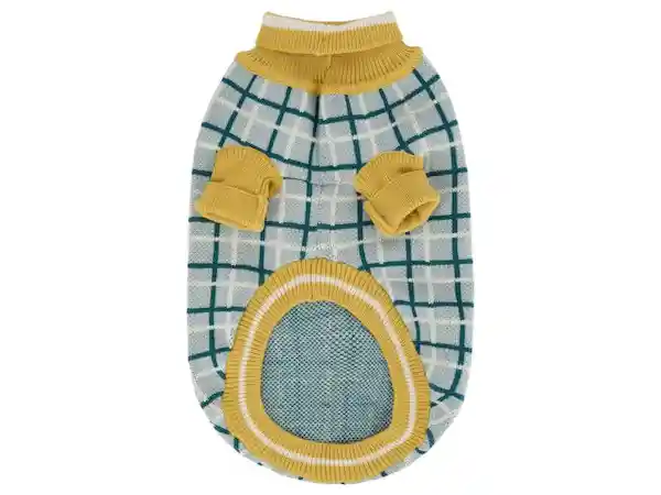 Chaleco Mascota Cuadros XL Casaideas