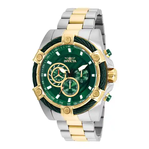 Invicta Reloj Bolt Hombre Plateado/Dorado 25519