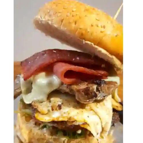 Hamburguesa Nor' Burger +papas