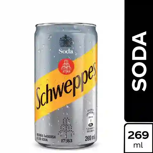 Soda Schweppes Lata X 269 ml