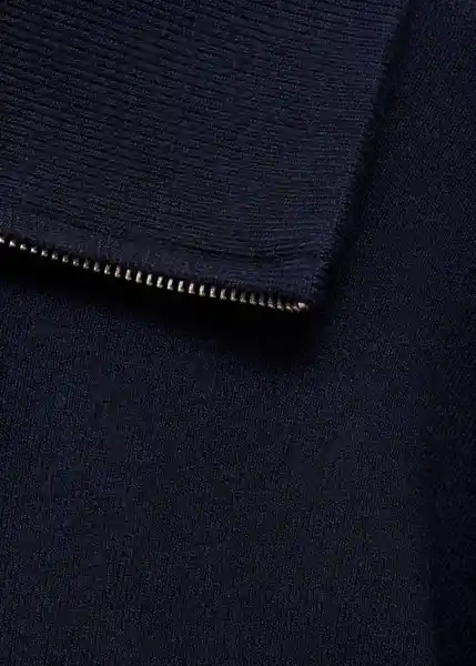 Jersey Latas Navy Talla L Mujer Mango