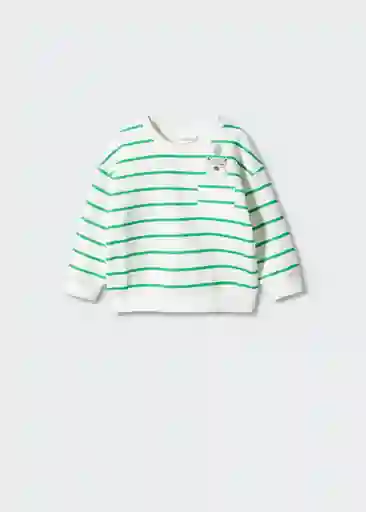Buzo Sudadera Otter Offwhite Talla 72 Niños Mango